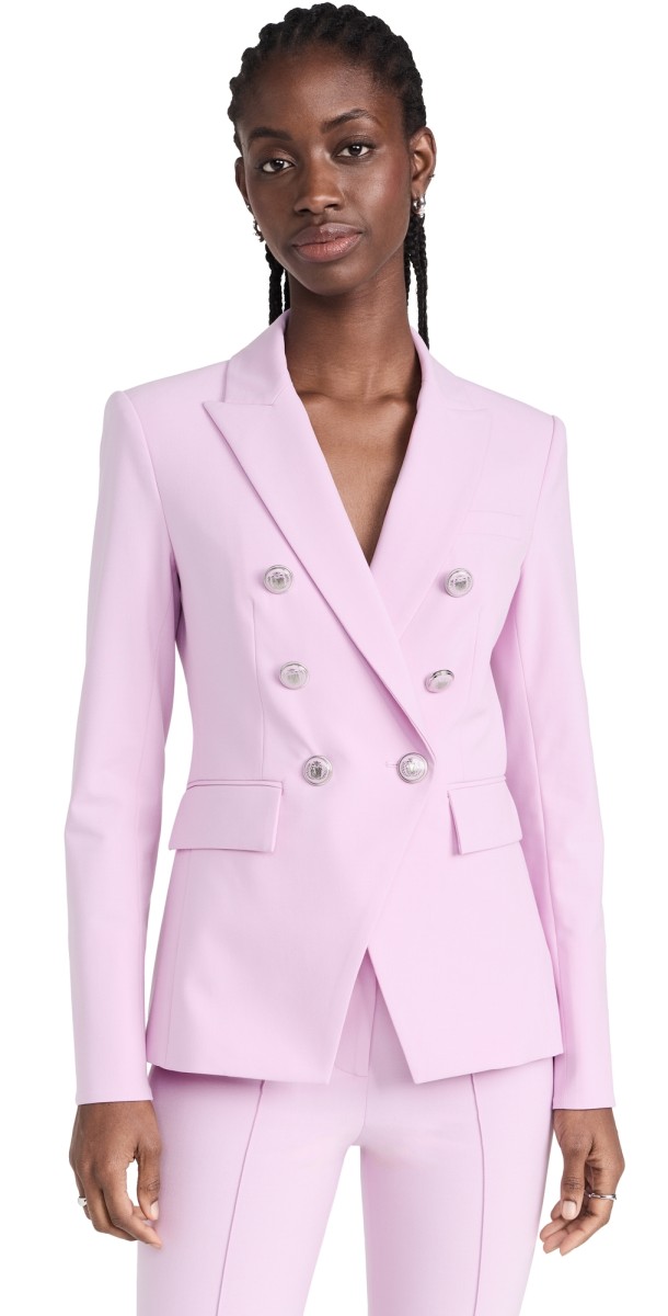 Veronica Beard Miller Dickey Jacket Barely Orchid