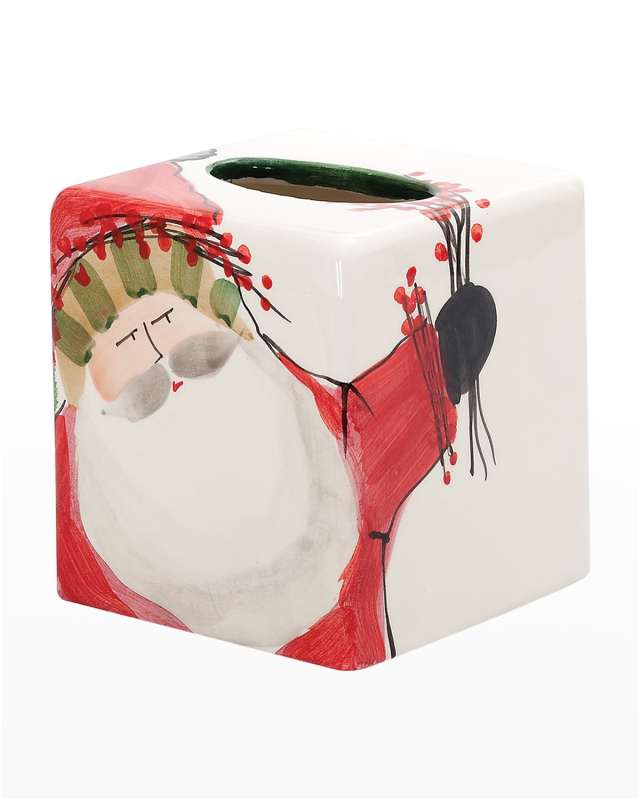 Old St. Nick Tissue Box