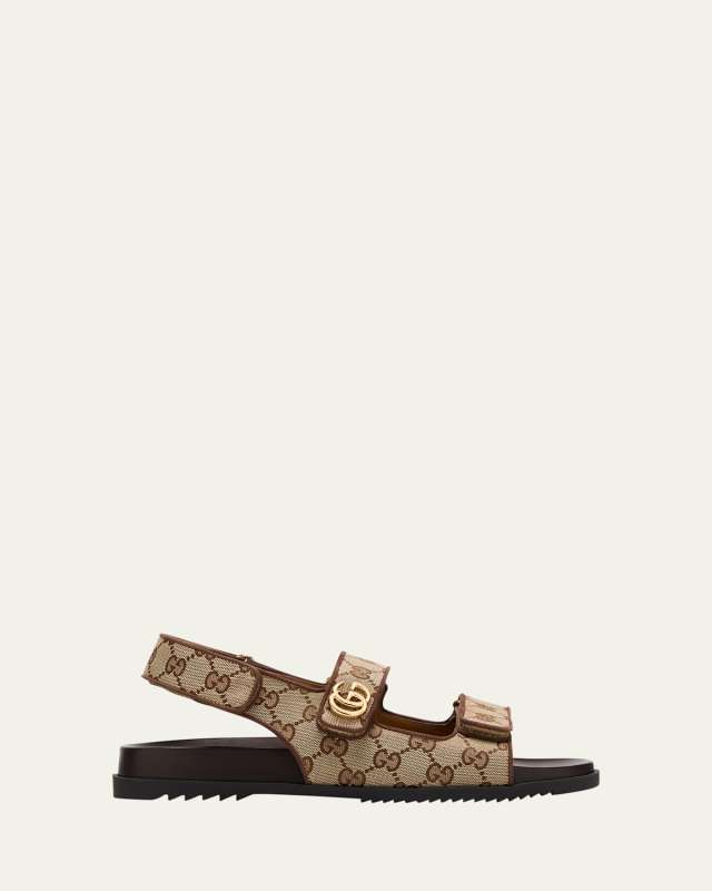 Moritz Monogram Easy Slingback Sandals