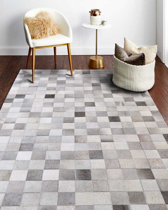 Croswell Hair on Hide Rug, 8' x 10'