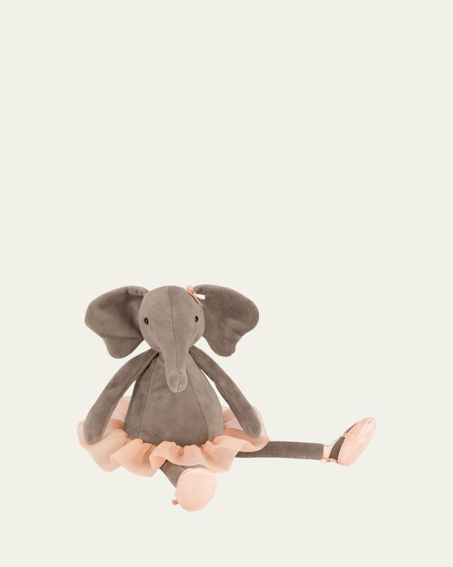 Dancing Darcy Plush Elephant, Brown