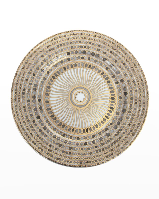 Syracuse Taupe Charger Plate
