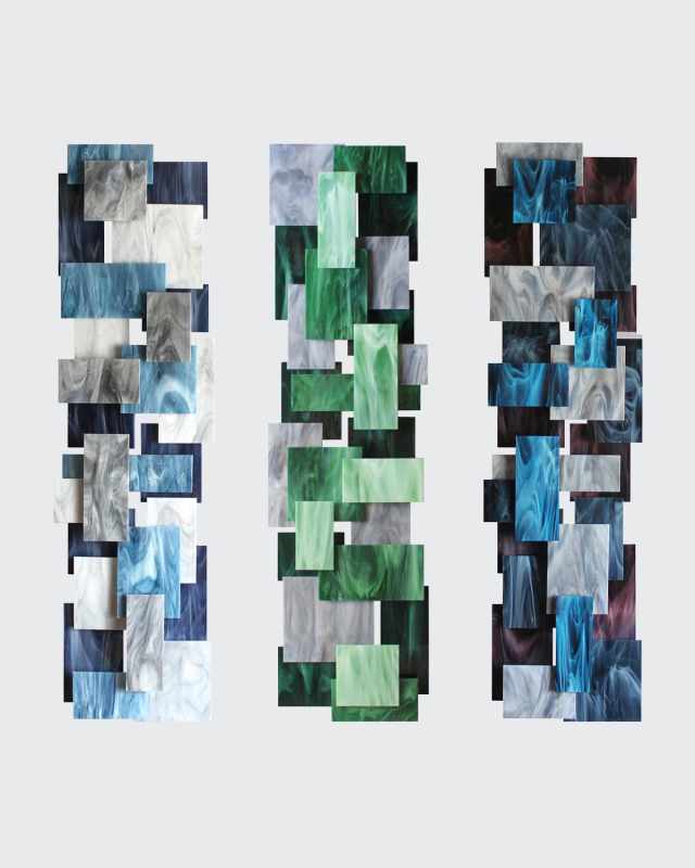 Triptych Wall Sculpture