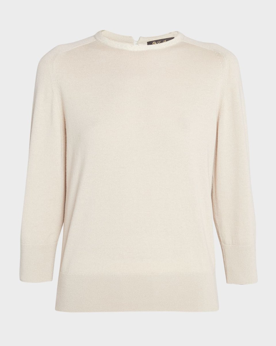Kiso Cashmere Crewneck Sweater