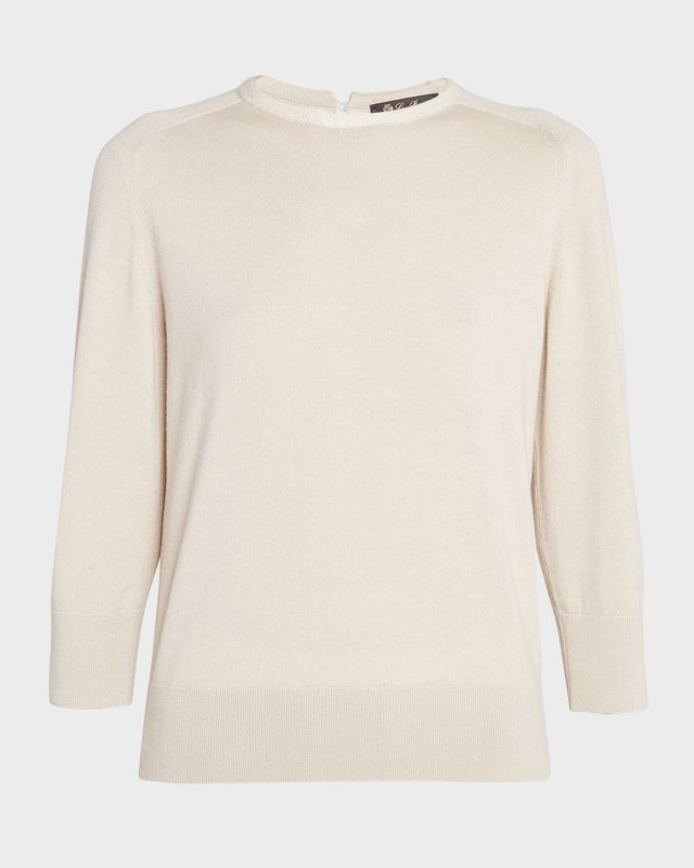 Kiso Cashmere Crewneck Sweater