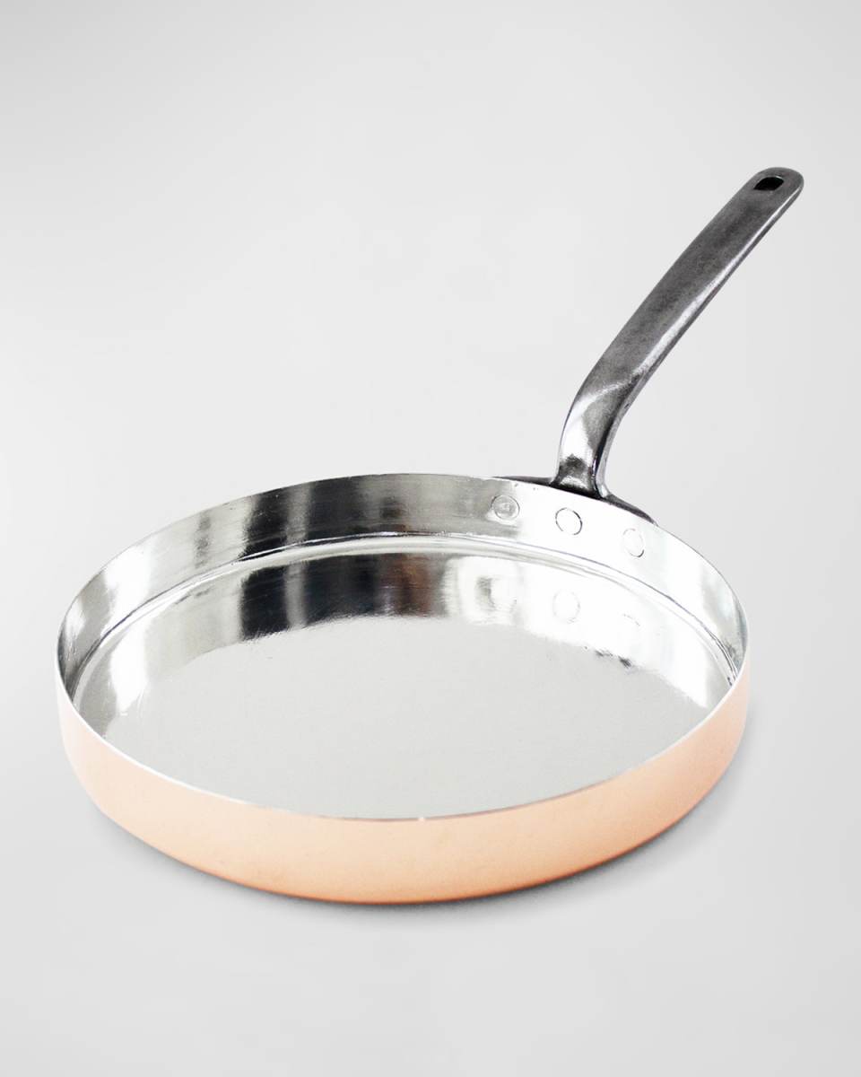 Antique Large English Crepe Saute Pan, C.1850