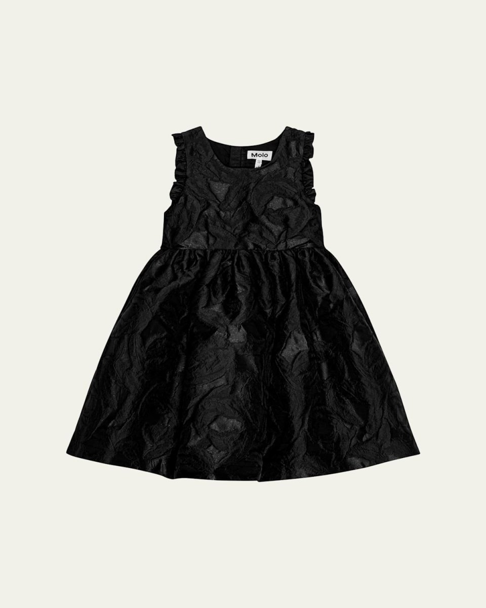 Girl's Cortney Textured A-Line Dress, Size 7-16