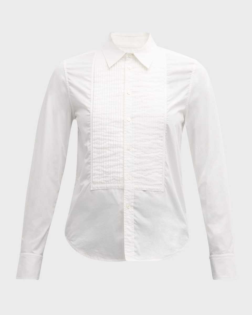 Jared Pleated Bib Tuxedo Shirt