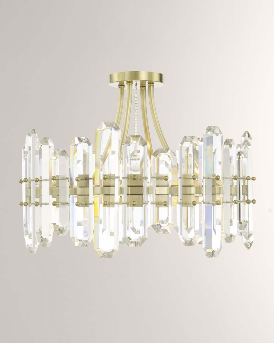 Bolton 4-Light Ceiling Mount Chandelier