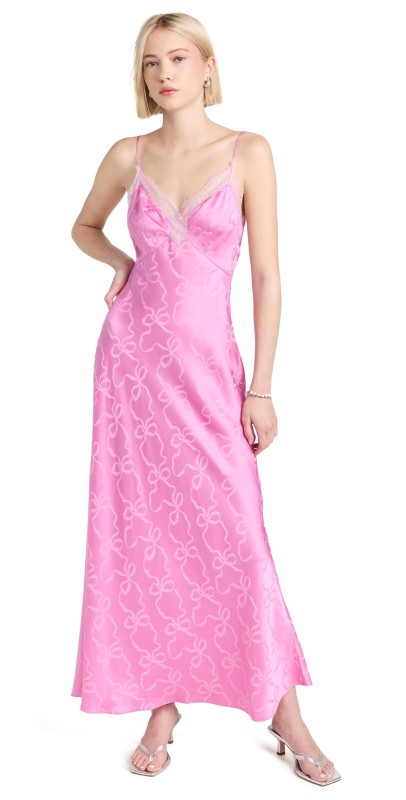 LoveShackFancy Manuela Dress Wild Orchid