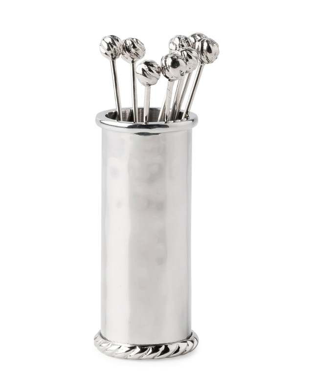 Graham Cocktail Picks & Holder