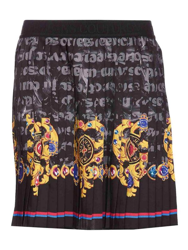 Versace Jeans Couture Jupe Midi - Noir