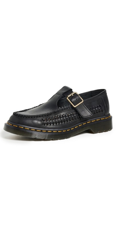 Dr. Martens Adrien T Bar Loafers Black