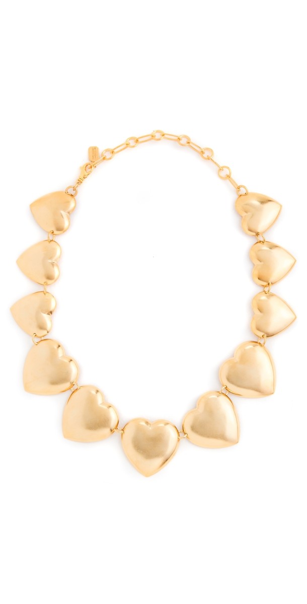 Elizabeth Cole Chrysilla Necklace Gold