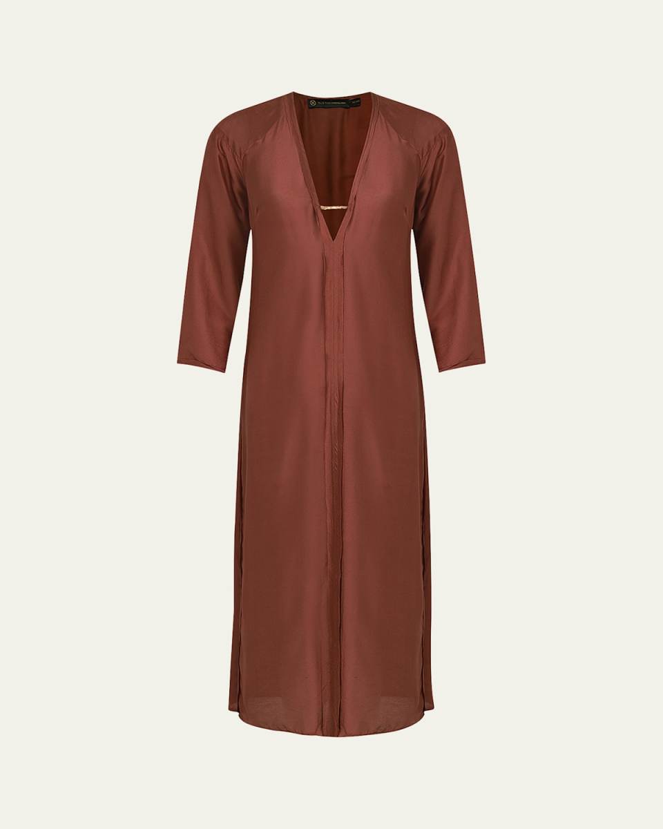 Solid Julie Caftan Coverup
