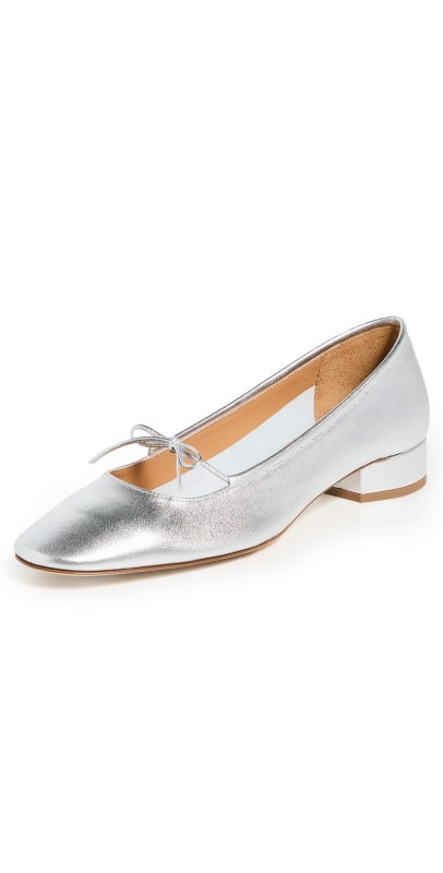 AEYDE Darya Pumps Silver