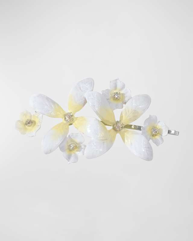Clarissa Embellished Floral Bobby Pin