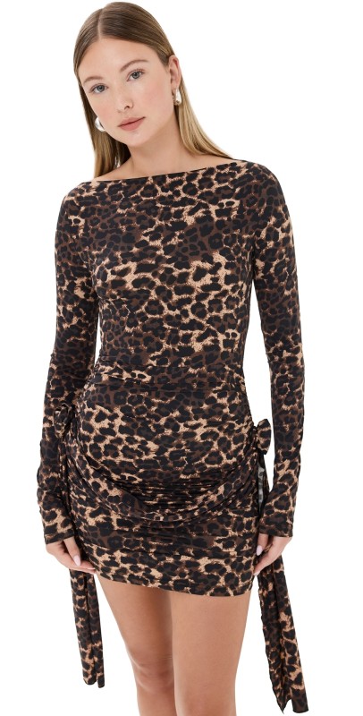 Lioness Glory Mini Dress Leopard