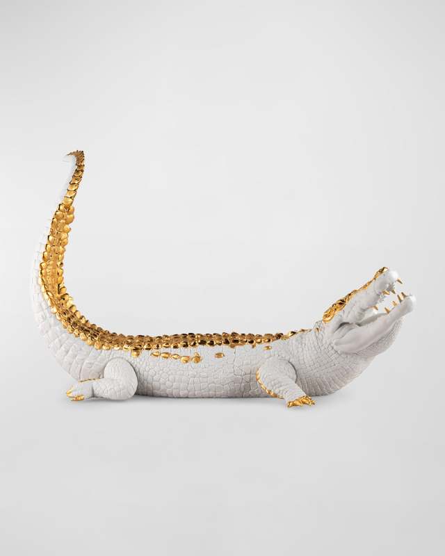 Limited Edition Crocodile Sculpture