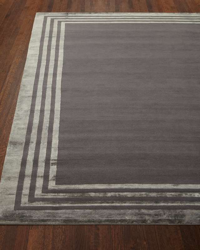 Ellington Border Rug, 4' x 6'