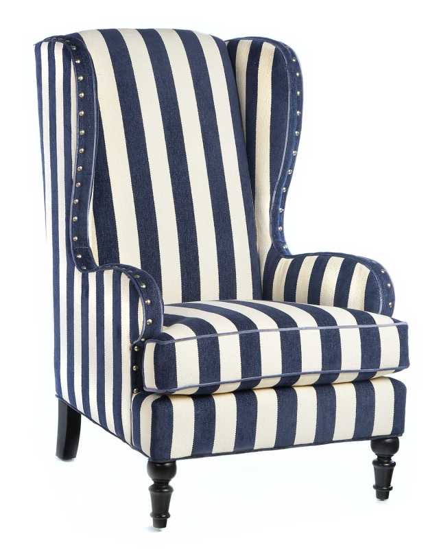Marquee Chenille Wing Chair