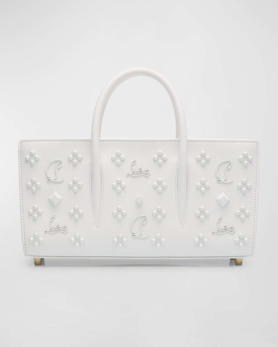 Paloma Baguette in Leather with Loubinthesky Spikes
