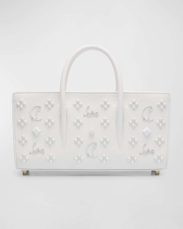 Paloma Baguette in Leather with Loubinthesky Spikes