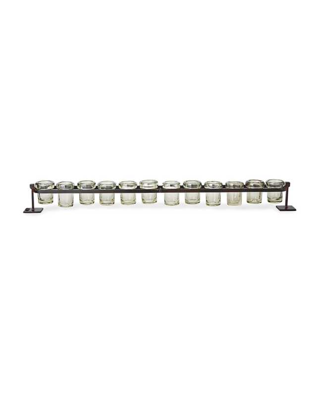 12-Votive Firedance Railroad Votive Holder
