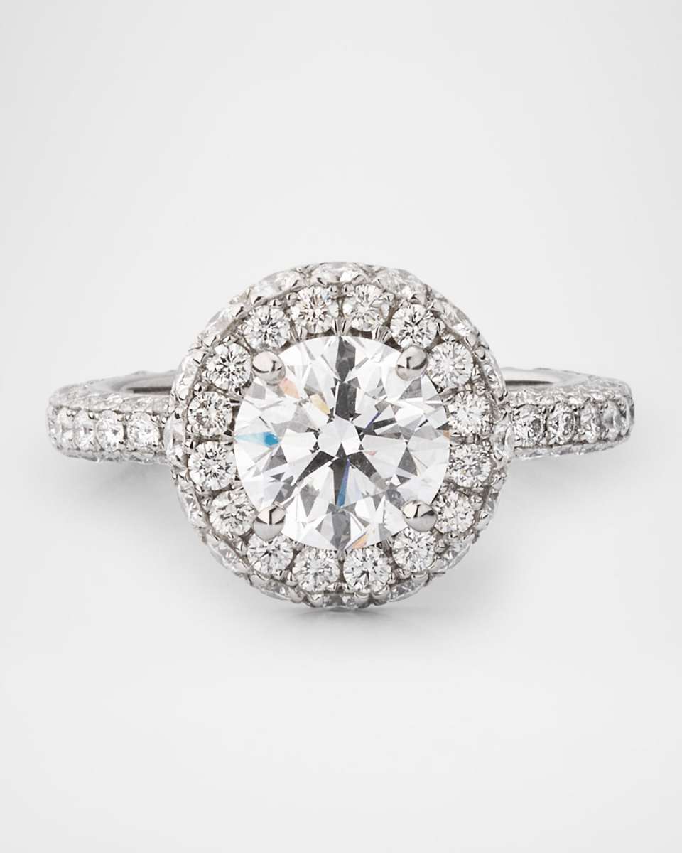 Platinum Diamond Ring, 3.79tcw (Size 6.5)