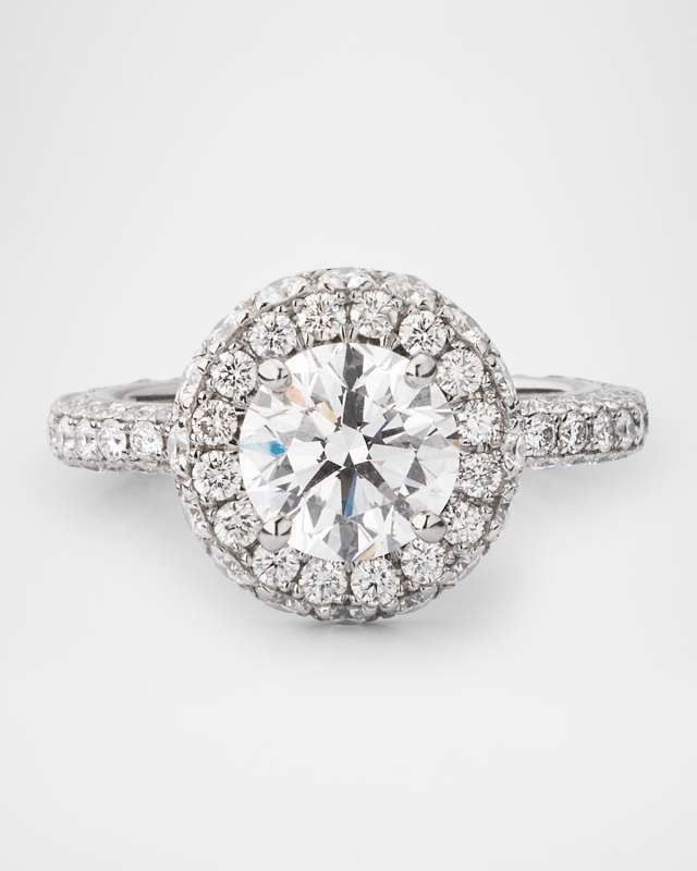 Platinum Diamond Ring, 3.79tcw (Size 6.5)