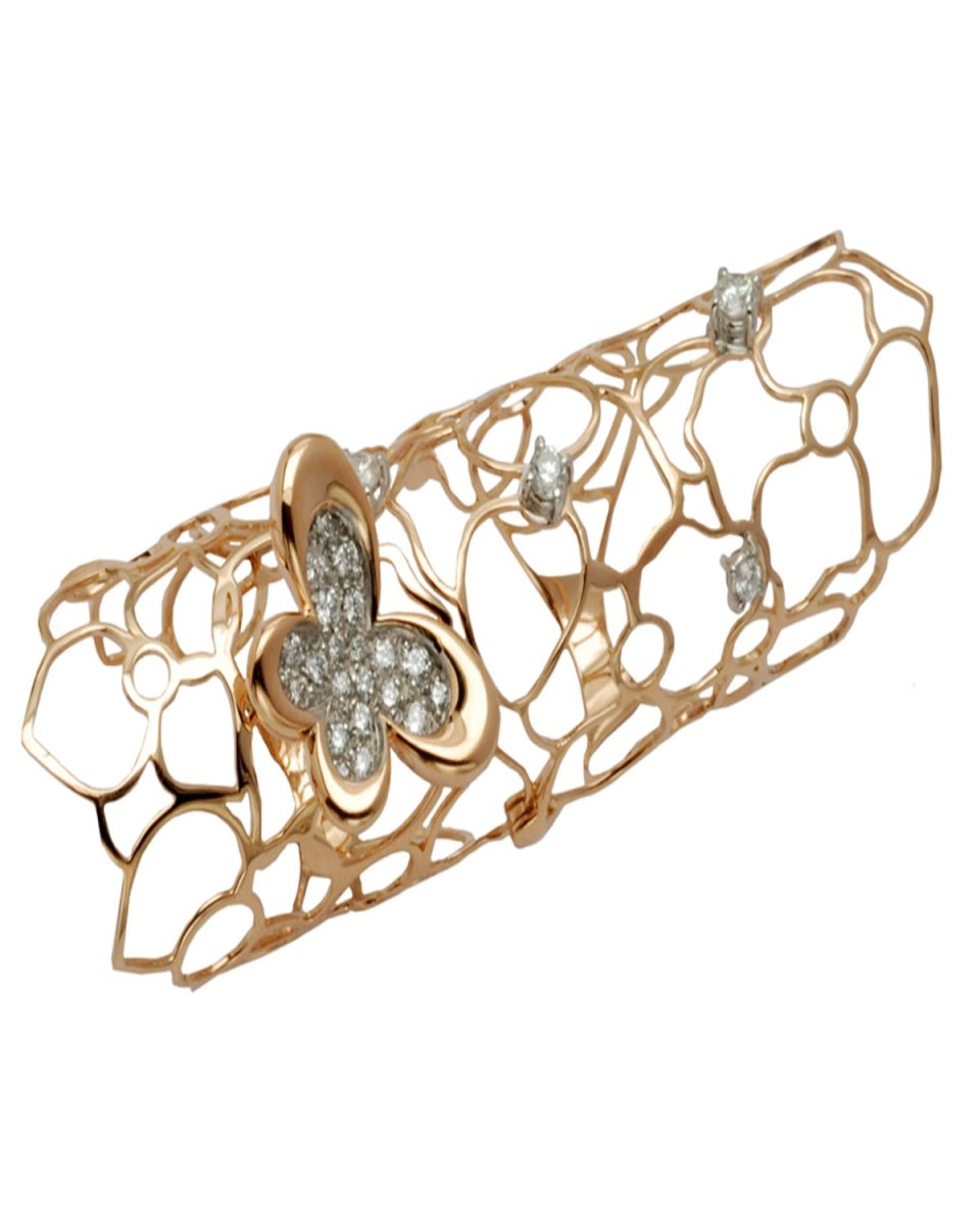 18K ROSE GOLD MORESCA RING W