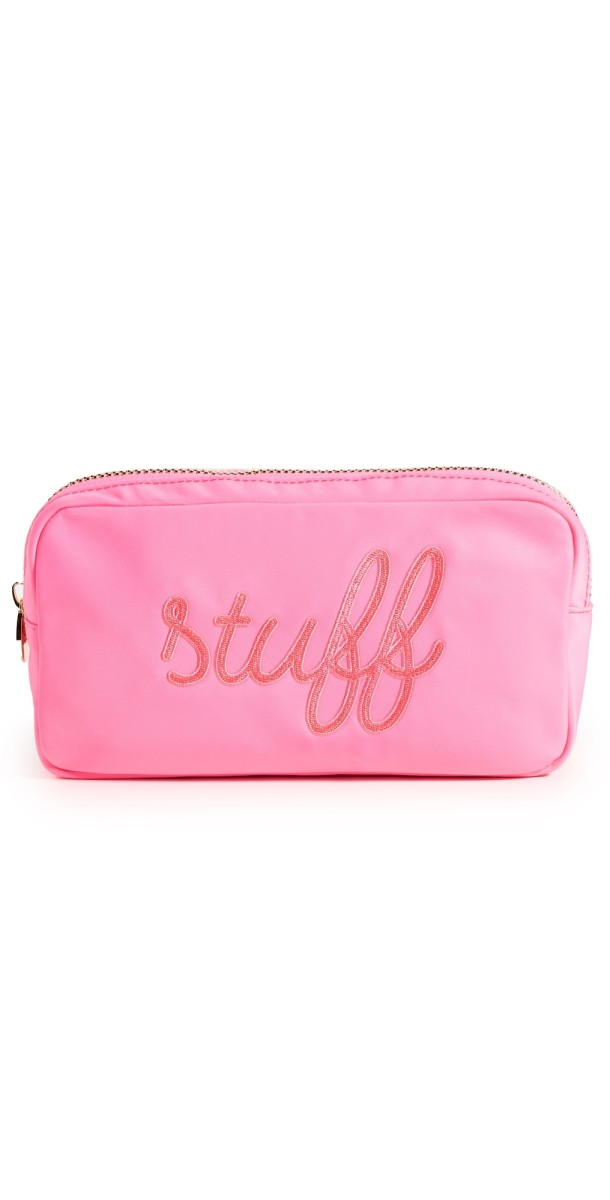 Stoney Clover Lane Bubblegum Stuff Embroidered Small Pouch Bubblegum