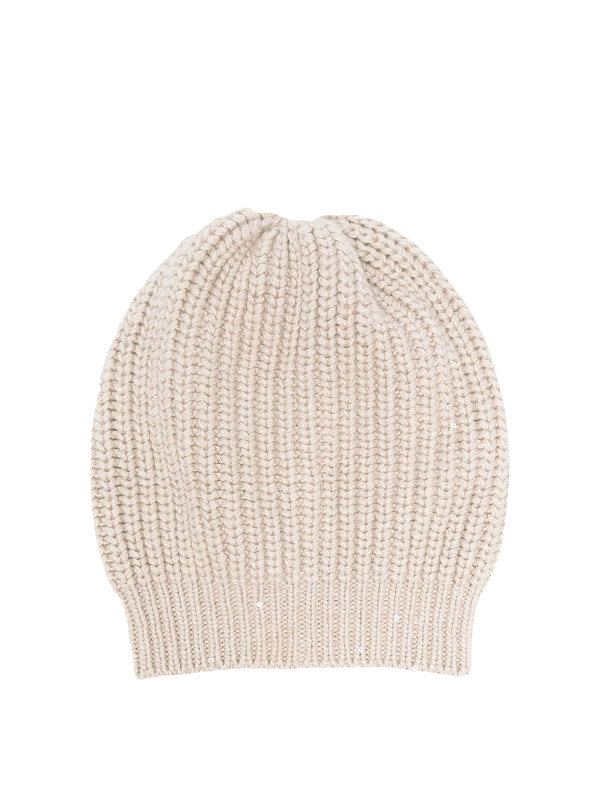 Brunello Cucinelli Bonnet - Blanc