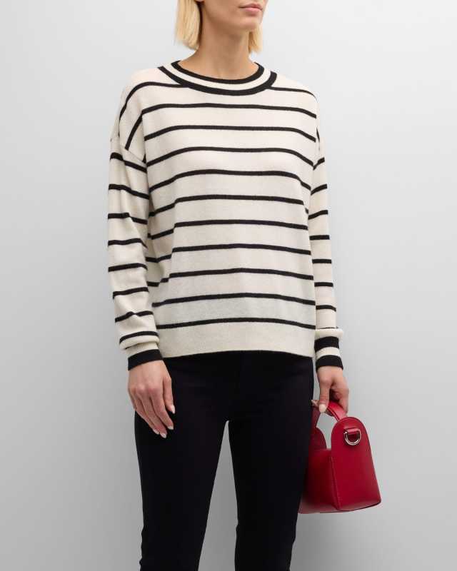 Fila Striped Crewneck Pullover