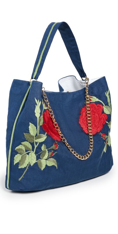 Fanm Mon Feni Hobo Bag Navy