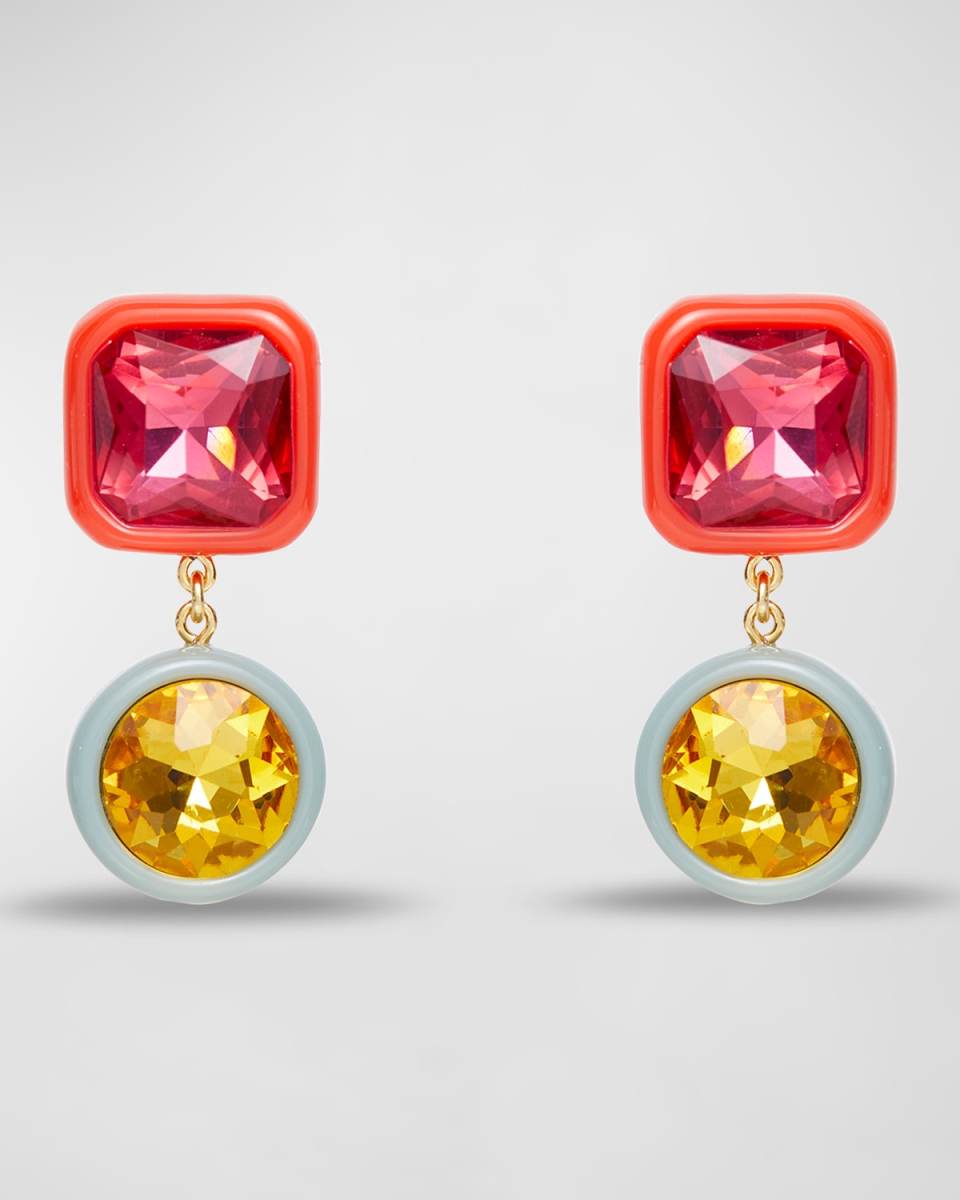 Gemstone Drop Earrings