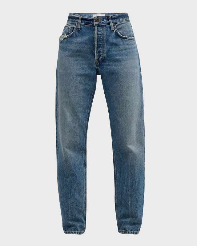 Parker Vintage Low Slung Straight Crop Jeans