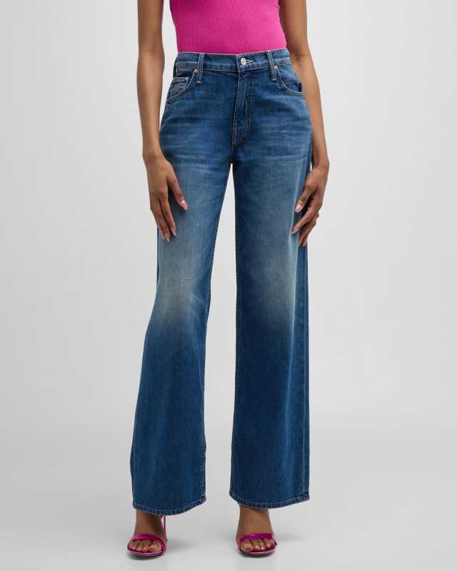 The Spinner Zip Sneak Jeans