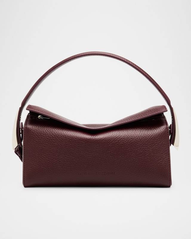 Elif Deer Leather Shoulder Bag