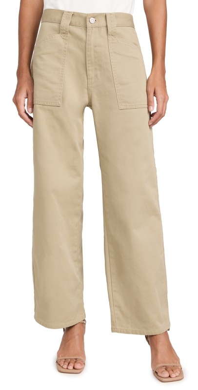 MOUSSY VINTAGE MV Gandy Gusset Cargo Pants Beige