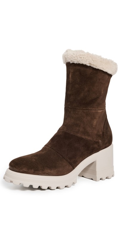 Voile Blanche Claire 01 Boots Dark Brown