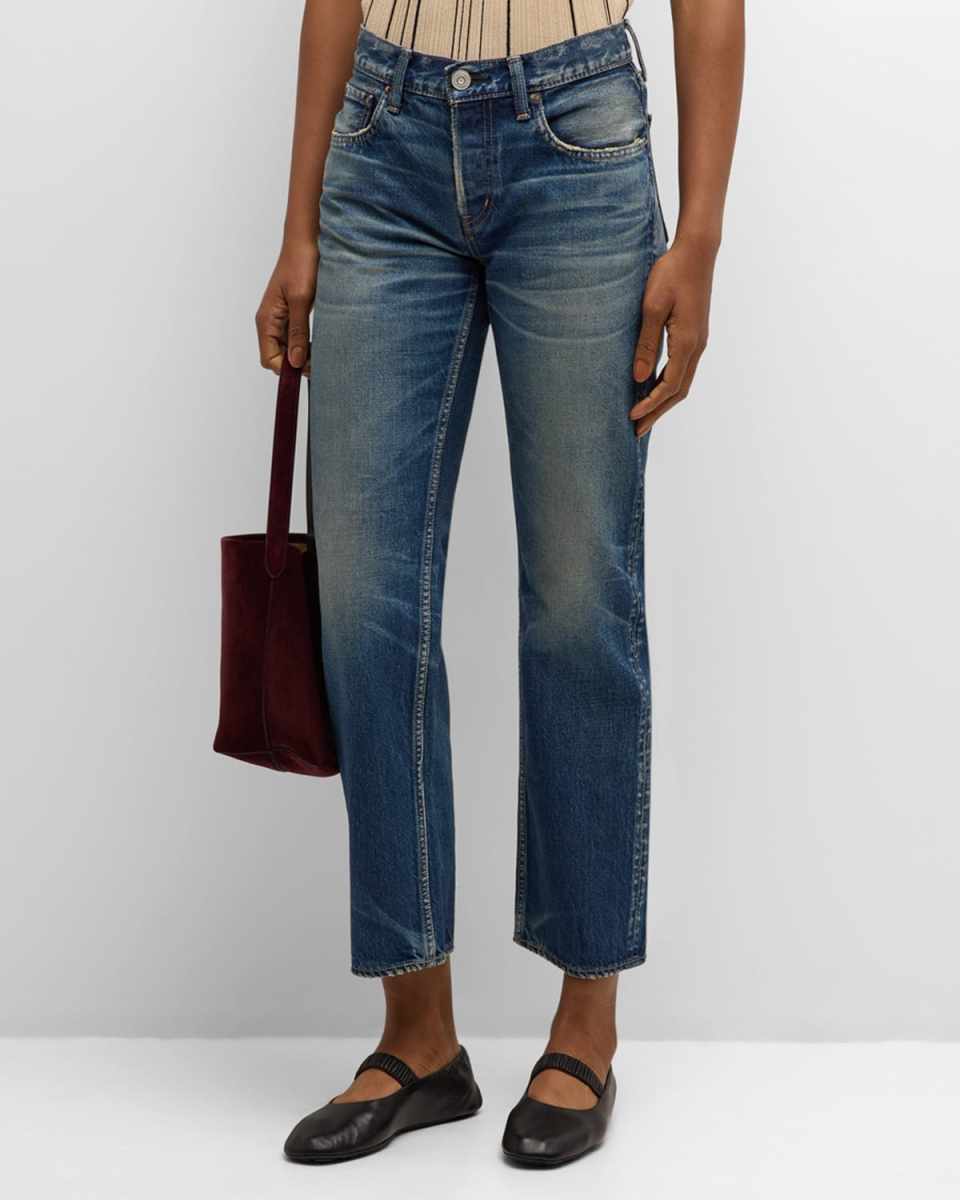Minneola Straight Low-Rise Jeans