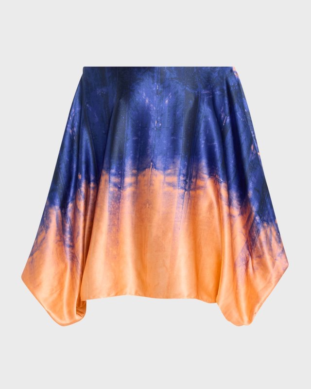 Tie-Dye Bellagio Off-Shoulder Blous