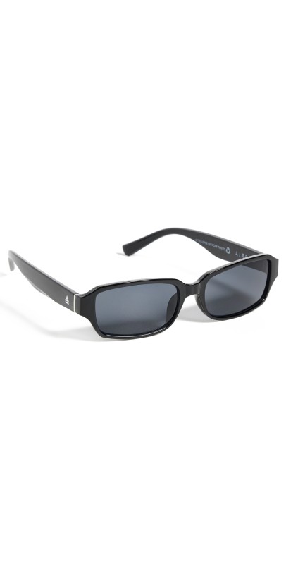 AIRE Crater Sunglasses Black / Silver