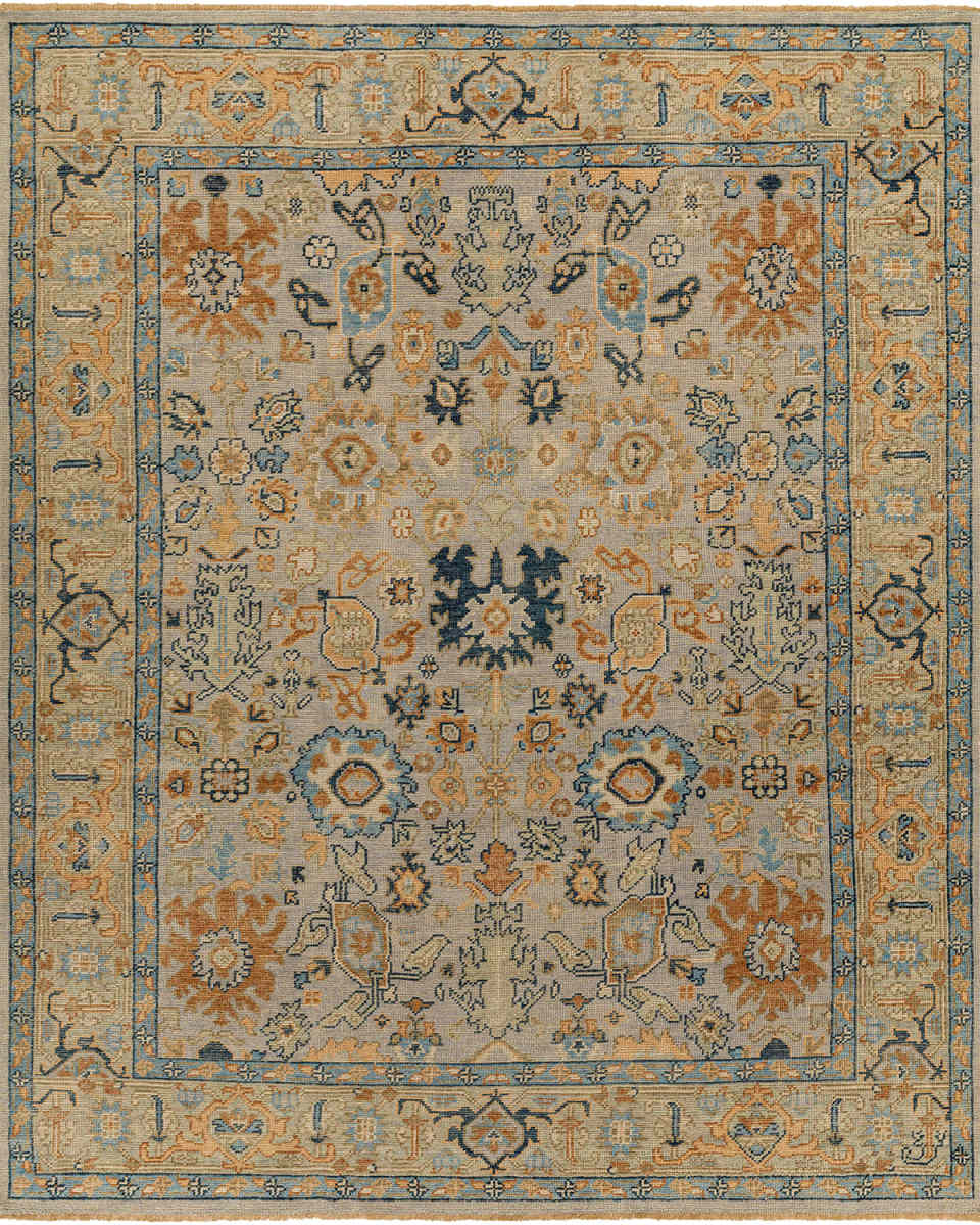 Ruby Hand-Knotted Rug, 8' x 10'