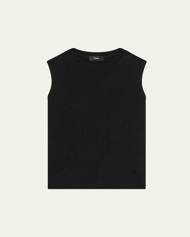 Cashmere Knit Shell Top