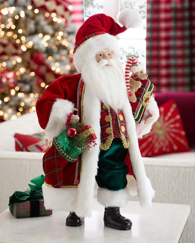Classic Christmas Santa, 18"