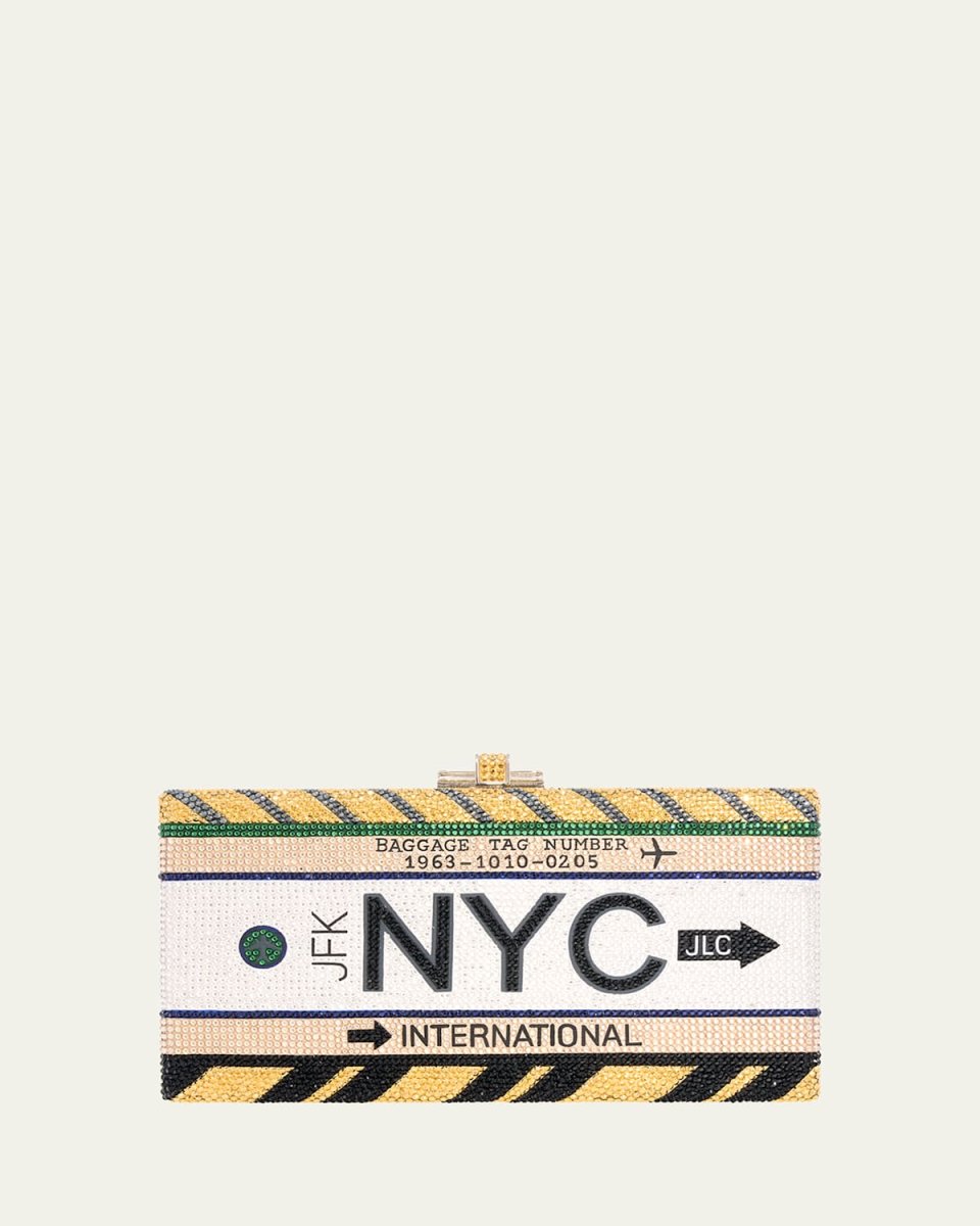 NYC Home Base Rectangle Clutch Bag