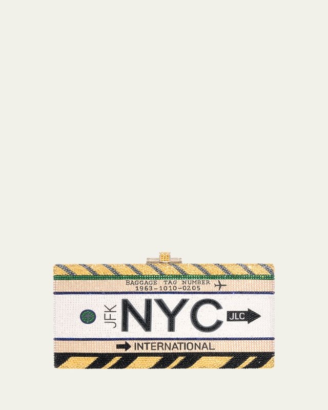 NYC Home Base Rectangle Clutch Bag