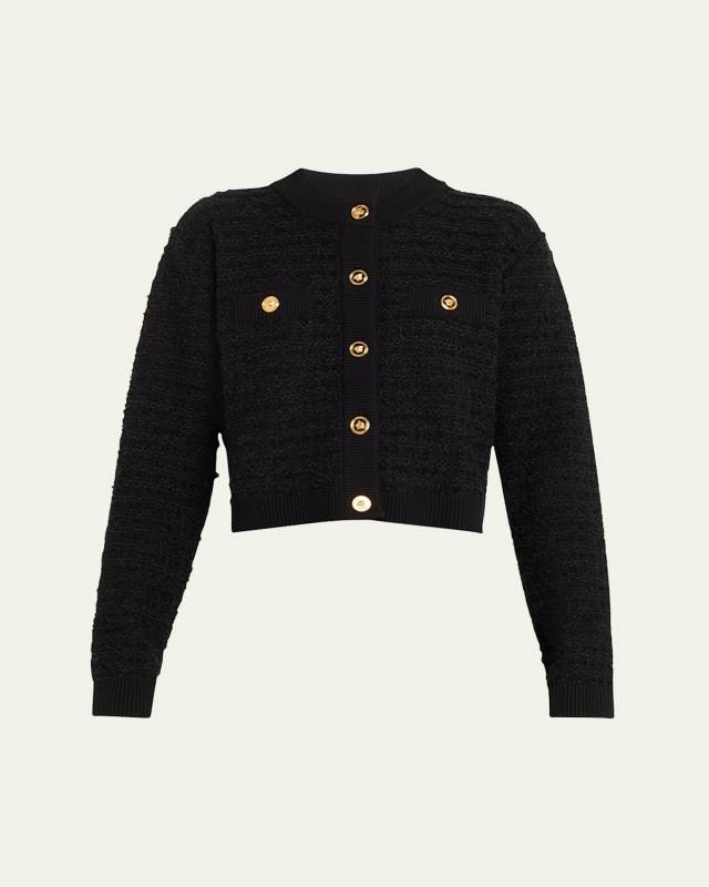 Tweed Knit Cardigan